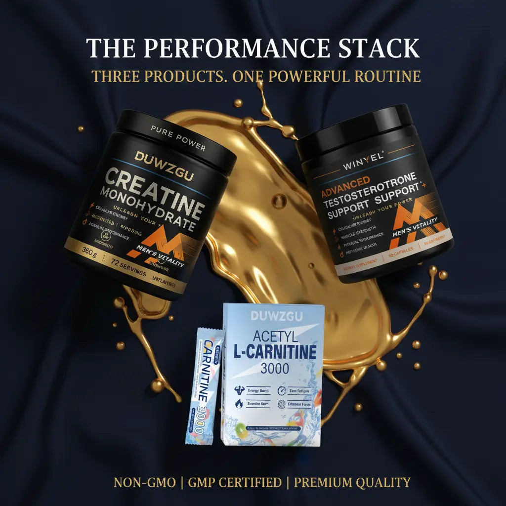 The Performance Stack Dark Navy Banner